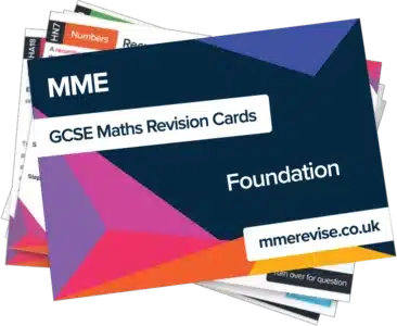GCSE Maths Revision Cards Foundation