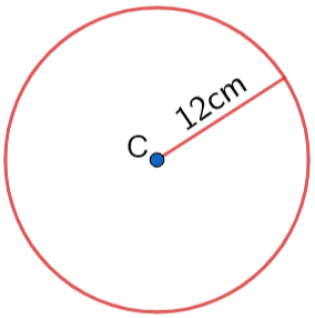 circumference of a circle example question