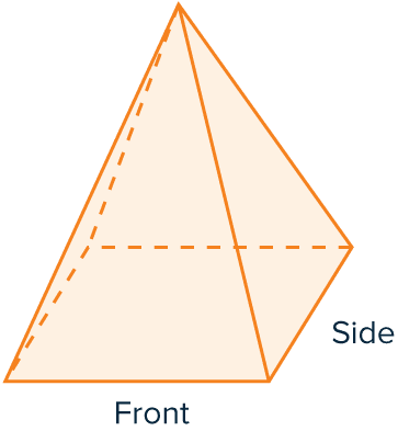 plans and elevations pyramid