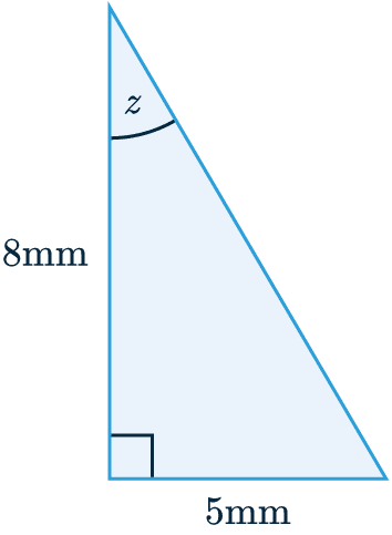 Trigonometry Question Triangle (TOA)