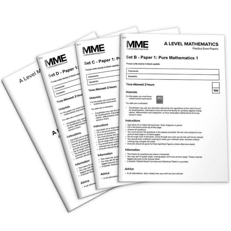 A Level Maths Predicted Papers | Maths Made Easy