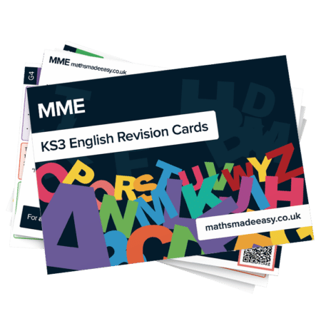 Shop KS3 English Revision Products | MME