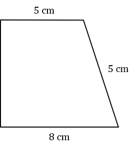 area of trapezium question