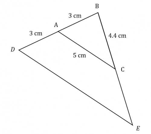 similar shapes example 3 triangles