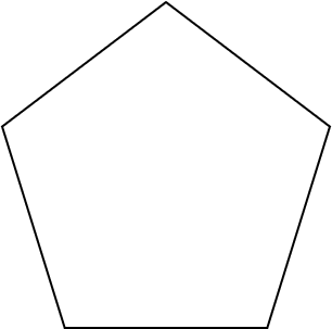 pentagon symmetry question