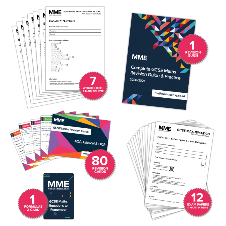 GCSE Maths Course In A Box Maths Made Easy