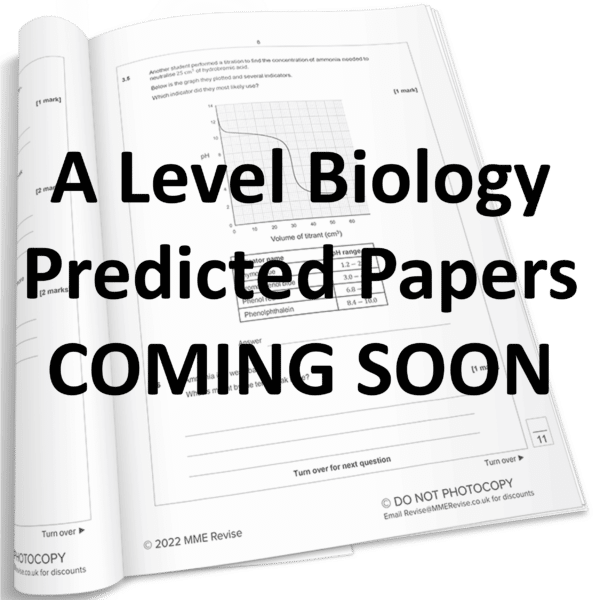 Aqa A Level Biology Predicted Papers Coming Soon Mme 3818